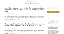 Desktop Screenshot of dinhgiataisan.org